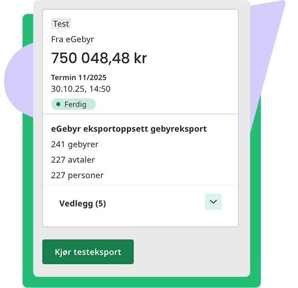 NY_God oversikt med testkjøring_ - Testeksport