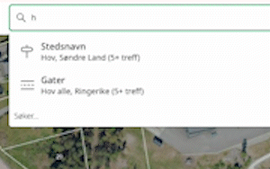 Adressesøk