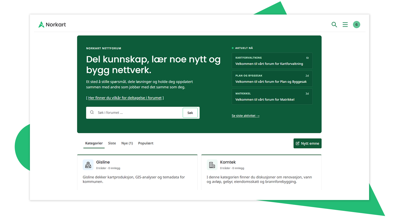 Norkart_Forum